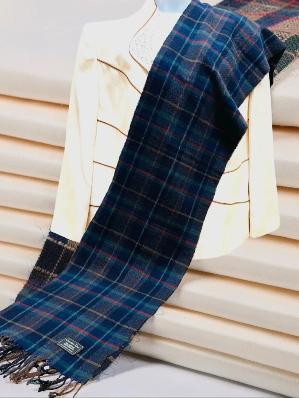 England Made Christian Dior Wool Scaf 60